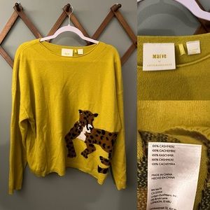 Maeve by Anthropologie (size XL) 100% cashmere